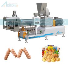 دستگاه ساخت تنقلات پفکی، ماشین آلات اکستروژن تنقلات توپ پنیری