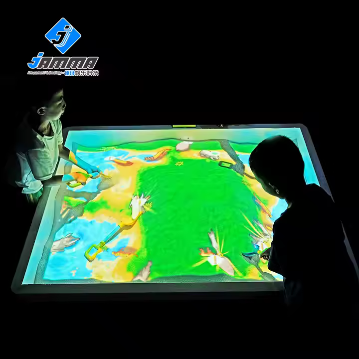 پارک تفریحی بازی کودکان آموزشی AR Sand Table Interactive Sandbox Interactive Projector Games