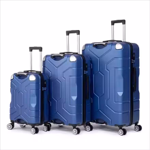 ست چمدان سه تکه بادوام ABS و پلی‌استر، کیف مسافرتی چند منظوره برای فضای باز، سبک و چرخدار