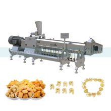 دستگاه ساخت اسنک ذرت پف دار اکسترودر پیچ دوقلو با راندمان بالا از جنس استنلس استیل